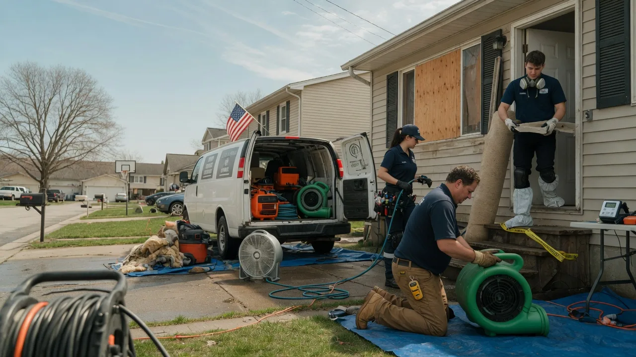Water Damage Restoration in Frankfort, KS near me